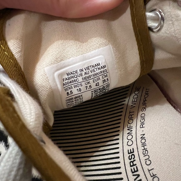 Olive Brown Jack Purcell Lowtop Converse Shoes - Picture 9 of 9